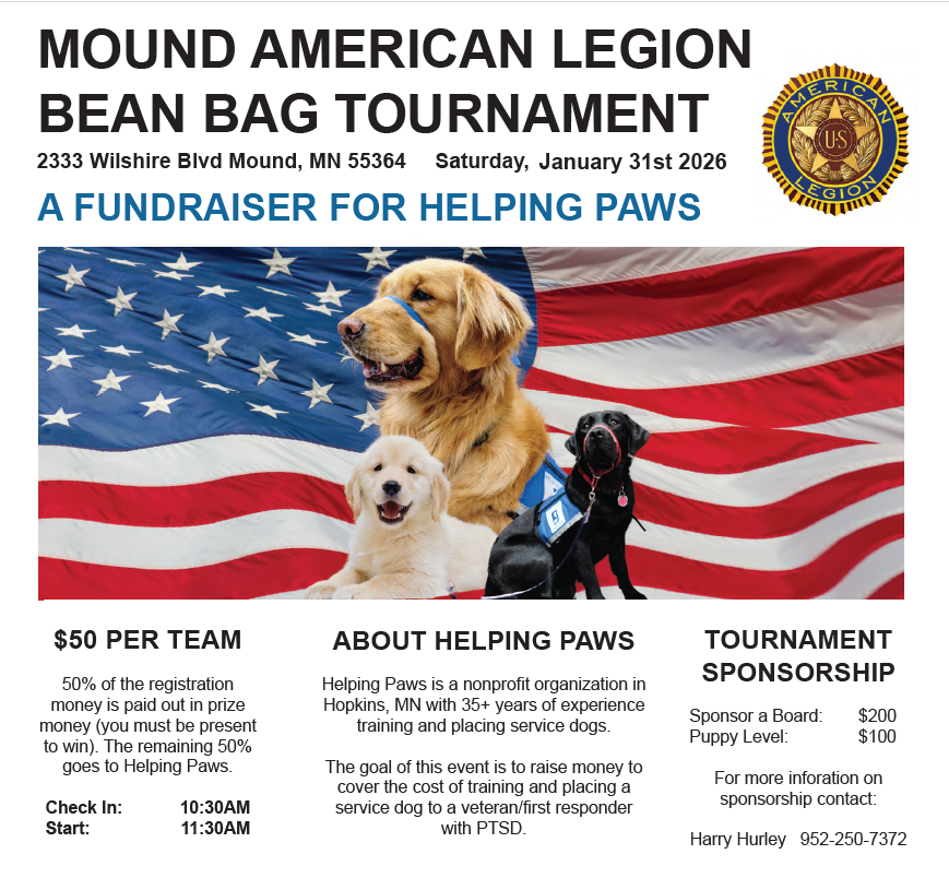 bean bag tournament graphic